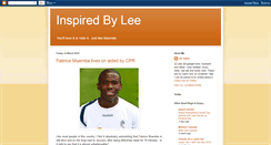 Desktop Screenshot of inspiredbylee.blogspot.com