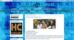 Desktop Screenshot of entretenimientocasual.blogspot.com