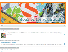 Tablet Screenshot of moosequilts.blogspot.com