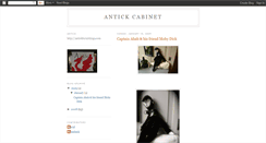 Desktop Screenshot of antickcabinet.blogspot.com