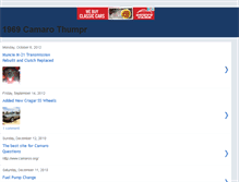 Tablet Screenshot of 1969camarothumpr.blogspot.com