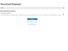 Tablet Screenshot of downloadkmplayer.blogspot.com
