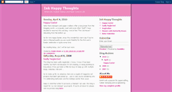 Desktop Screenshot of inkhappythoughts.blogspot.com