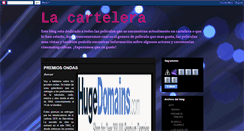 Desktop Screenshot of lacartelera1.blogspot.com