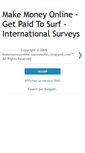 Mobile Screenshot of makemoneyonline-getpaidtosurf.blogspot.com