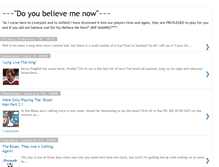Tablet Screenshot of doyoubelievemenow.blogspot.com