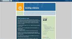 Desktop Screenshot of boxingclasses.blogspot.com