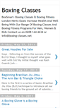 Mobile Screenshot of boxingclasses.blogspot.com