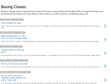 Tablet Screenshot of boxingclasses.blogspot.com