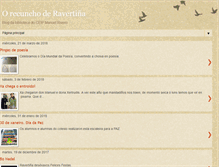 Tablet Screenshot of bibliomrivero.blogspot.com