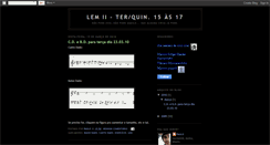 Desktop Screenshot of lem2-turma1.blogspot.com