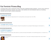 Tablet Screenshot of fatfeministfitnessblog.blogspot.com