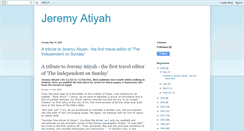 Desktop Screenshot of jeremyatiyah.blogspot.com