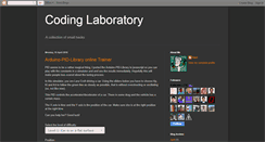 Desktop Screenshot of codinglab.blogspot.com