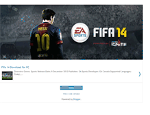 Tablet Screenshot of fifa14downloadpcfree.blogspot.com