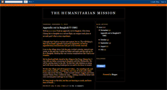 Desktop Screenshot of humanitarianmission.blogspot.com