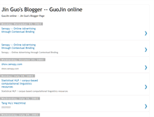 Tablet Screenshot of guojin.blogspot.com