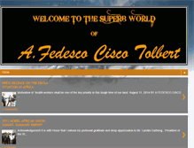 Tablet Screenshot of ciscotolbert.blogspot.com