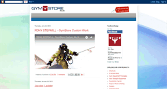 Desktop Screenshot of gymstore.blogspot.com