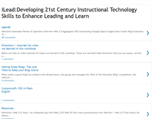 Tablet Screenshot of ilead21stskills.blogspot.com