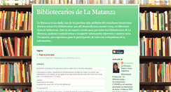 Desktop Screenshot of bibliotecariosdelamatanza.blogspot.com