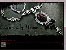 Tablet Screenshot of gothicallyyours.blogspot.com