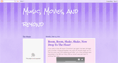 Desktop Screenshot of devoted2music.blogspot.com