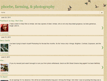 Tablet Screenshot of phoebe-farming-photography.blogspot.com