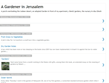 Tablet Screenshot of gardenerinjerusalem.blogspot.com