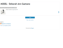 Tablet Screenshot of deborahanngaetano.blogspot.com