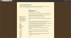 Desktop Screenshot of estrangednomad.blogspot.com