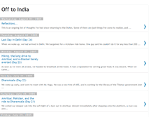 Tablet Screenshot of offtoindia.blogspot.com