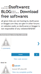 Mobile Screenshot of dsoftwarez.blogspot.com