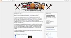 Desktop Screenshot of customdartcabinets.blogspot.com