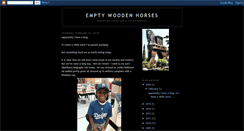 Desktop Screenshot of emptywoodenhorses.blogspot.com