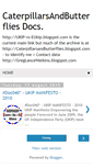 Mobile Screenshot of caterpillarsandbutterflies1.blogspot.com