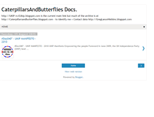 Tablet Screenshot of caterpillarsandbutterflies1.blogspot.com