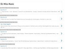 Tablet Screenshot of djmissmusic.blogspot.com