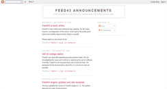 Desktop Screenshot of feed43.blogspot.com
