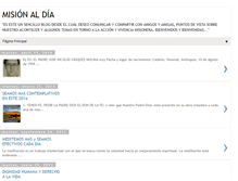 Tablet Screenshot of calicheymision.blogspot.com
