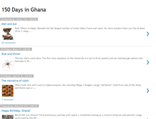 Tablet Screenshot of 150-days-ghana.blogspot.com