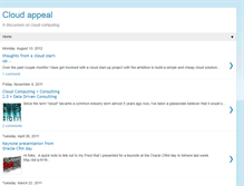 Tablet Screenshot of cloudappeal.blogspot.com