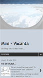 Mobile Screenshot of mini-vacanta.blogspot.com