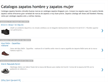 Tablet Screenshot of catalogos-zapatos.blogspot.com