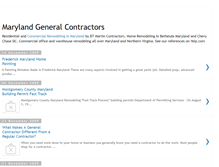 Tablet Screenshot of marylandgeneralcontractor.blogspot.com