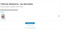 Tablet Screenshot of infanciamisionera-lasmercedes.blogspot.com