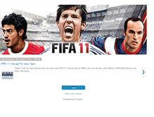 Tablet Screenshot of fifa11modhack.blogspot.com