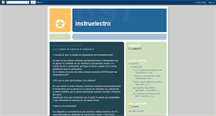 Desktop Screenshot of instruelectro.blogspot.com