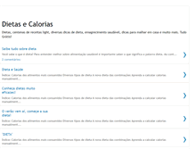 Tablet Screenshot of dietasecalorias.blogspot.com