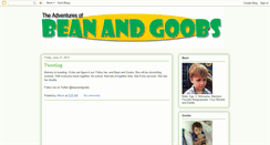 Desktop Screenshot of beanandgoobs.blogspot.com